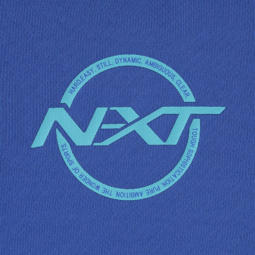【抗菌防臭／防汚 】N-XT PureHyperTシャツ ダズリングブルー XL