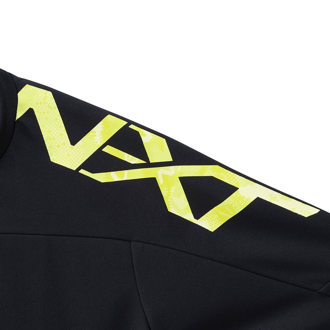 【抗菌防臭／防汚】N-XT Tシャツ(長袖) ブラック L