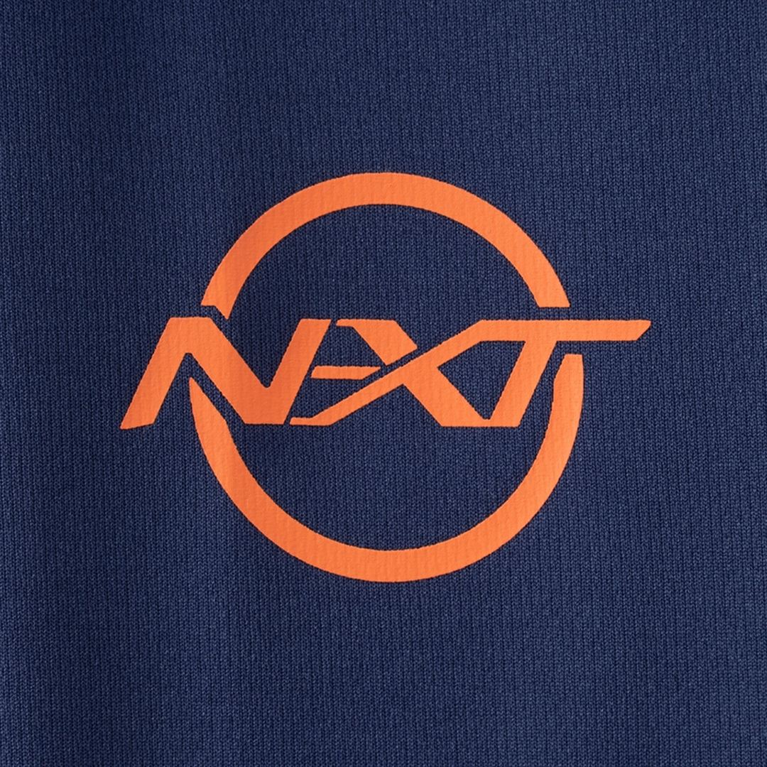 【抗菌防臭／防汚】N-XT Tシャツ(長袖) インシグニアブルー XL