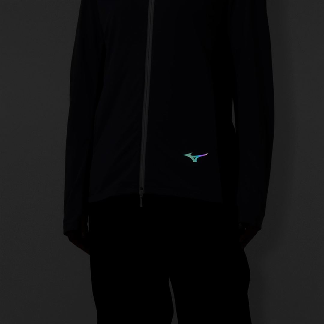 【ミズノ直営限定】ストレッチスムースフーディ グレー S