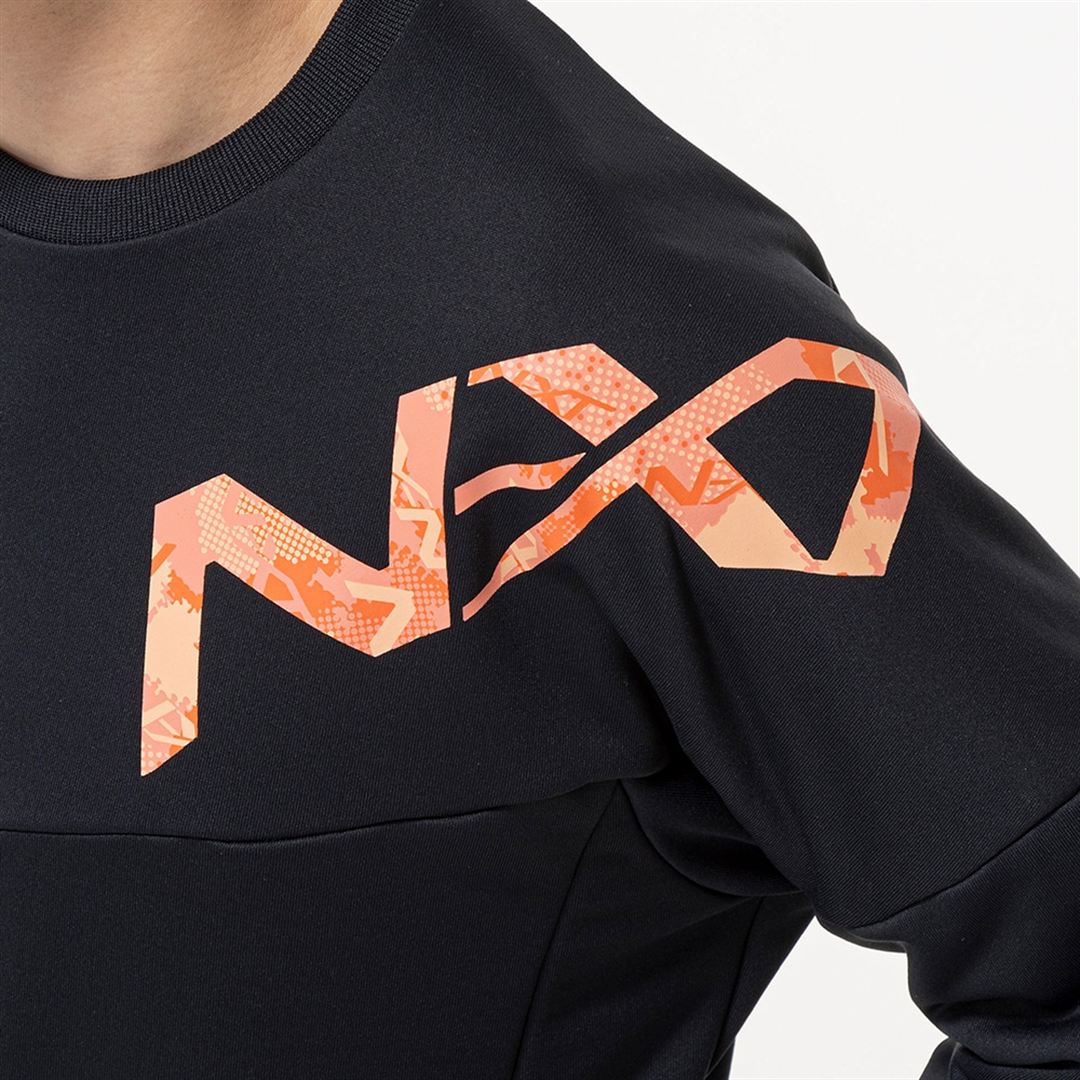 N-XT ソッカンスウェットクルーネック ブラック XL