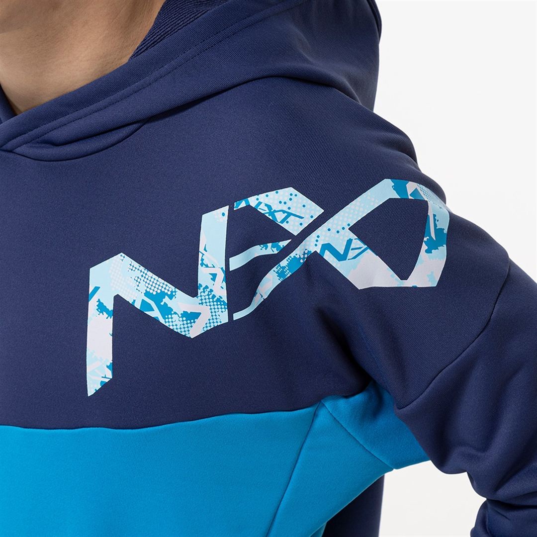 N-XT ソッカンスウェットフーディ インシグニアブルー XS