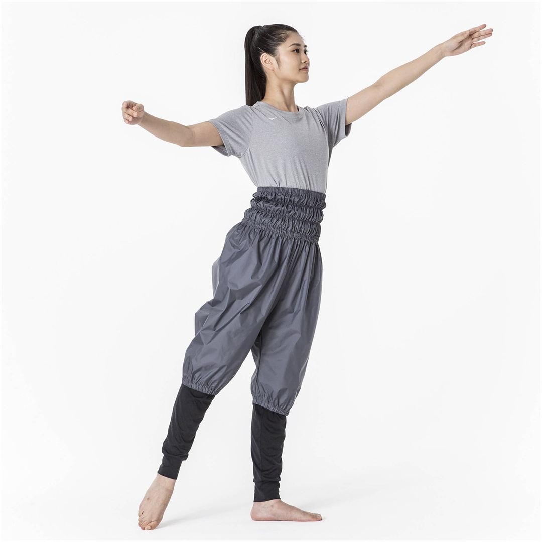 発汗パーツウエア ハーフパンツ チャコールグレー S-M
