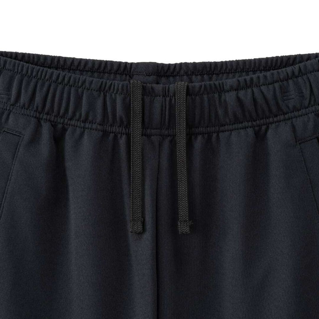 【抗菌防臭／防汚】ニットハーフパンツ ブラック 120