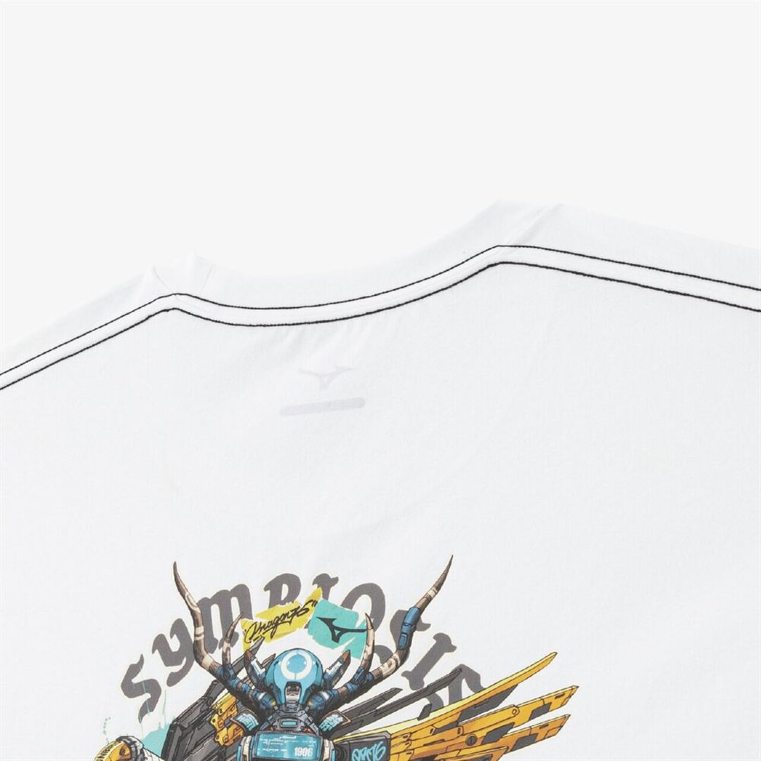 Dragon76ルーズフィットTシャツ(長袖) ホワイト XS
