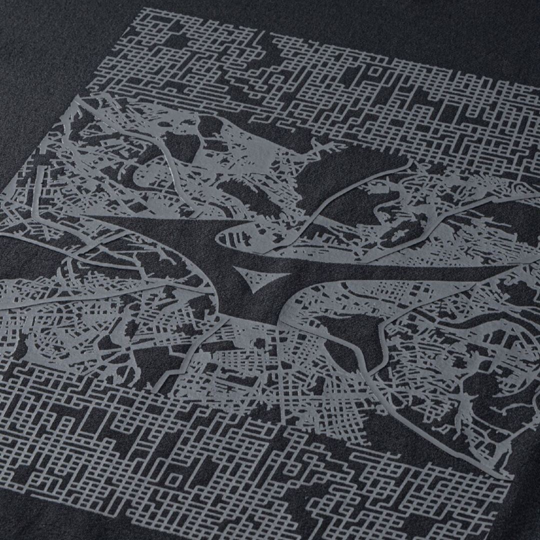 ルーズフィットTシャツ(長袖) ブラック XL