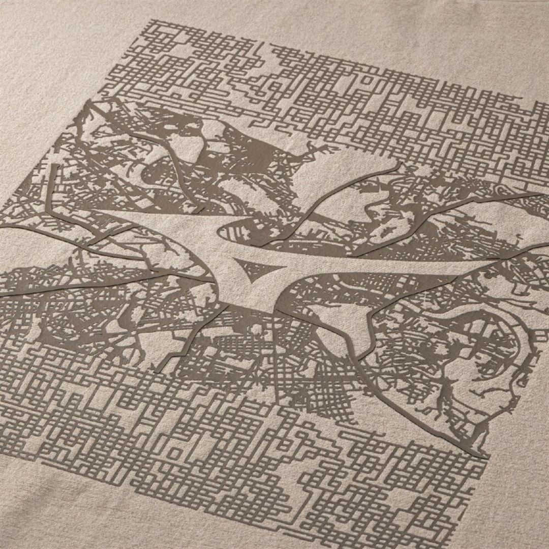 ルーズフィットTシャツ(長袖) ヴィンテージカーキ XL