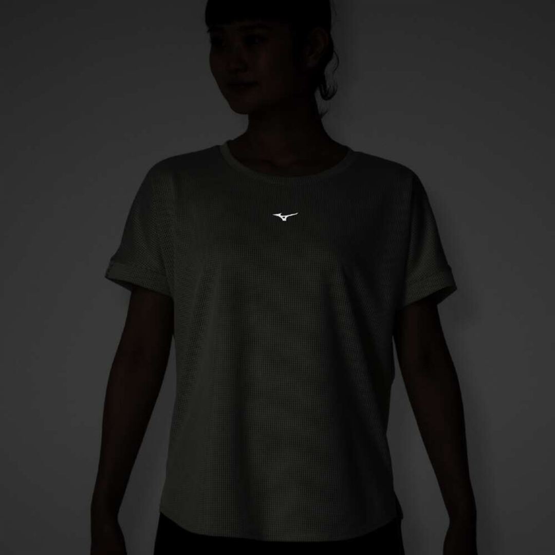 【汗処理／通気】ドライエアロフローTシャツ オフホワイト S
