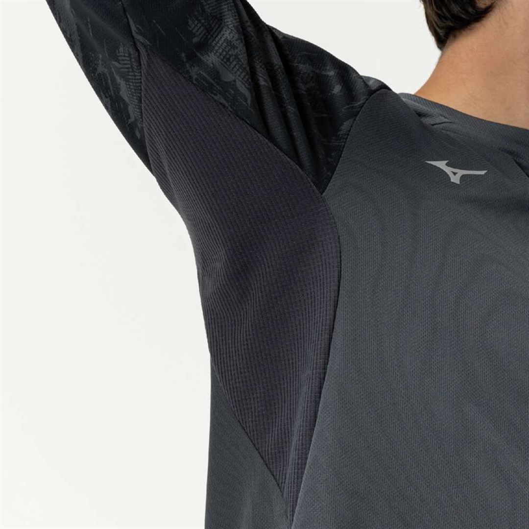 クイックドライTシャツ(長袖) インディアグレー XL
