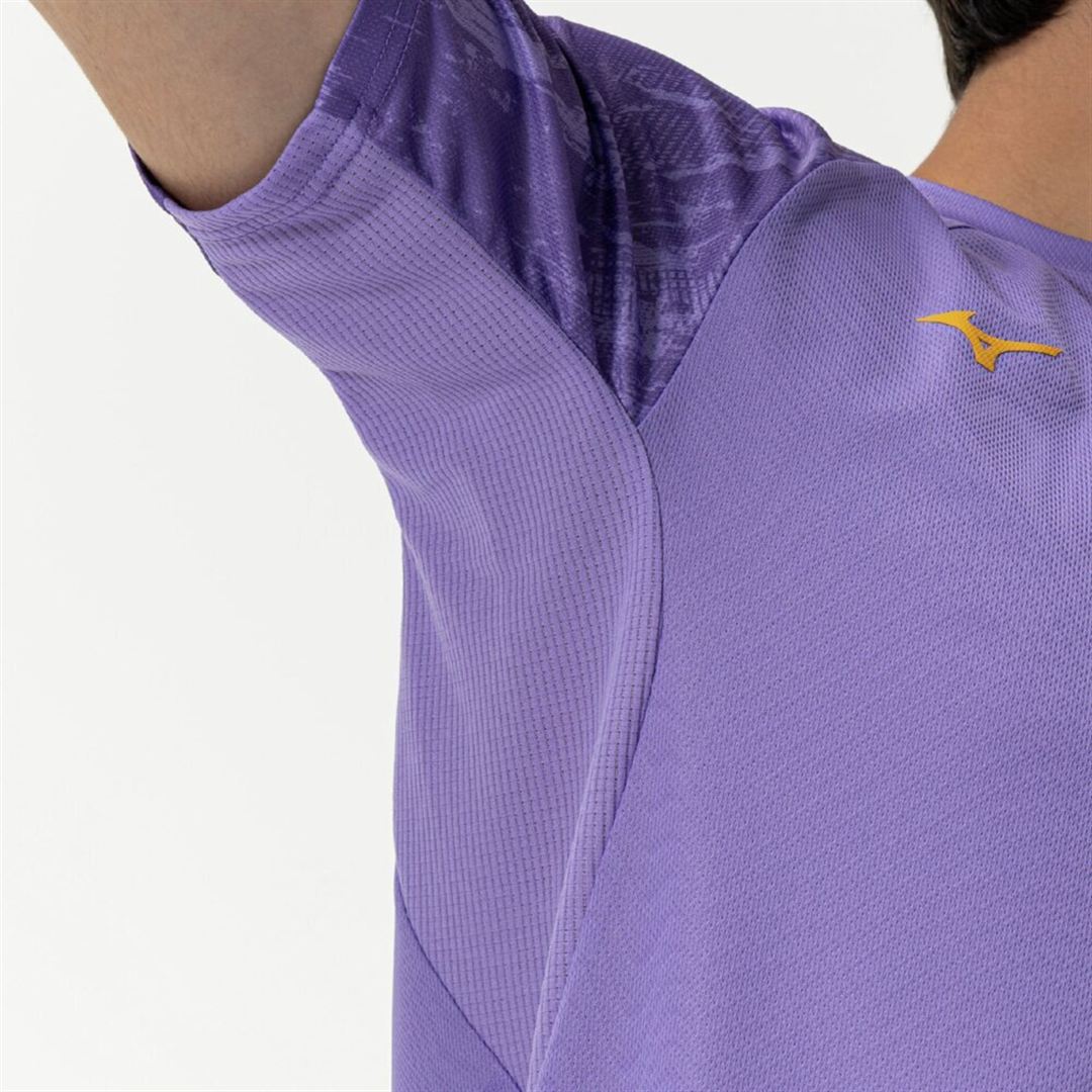 クイックドライTシャツ ペイズリーパープル XL