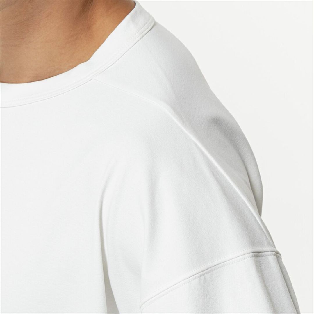 ソフトドライTシャツ(ワイドシルエット) スノーホワイト S