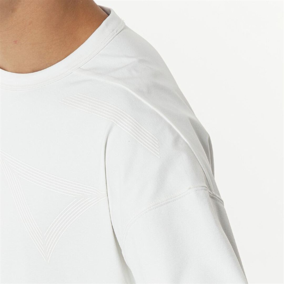 ソフトドライTシャツ(ワイドシルエット) スノーホワイト S