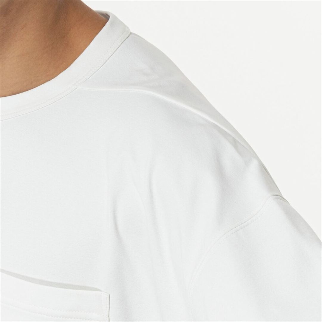 ソフトドライTシャツ(長袖) スノーホワイト XL