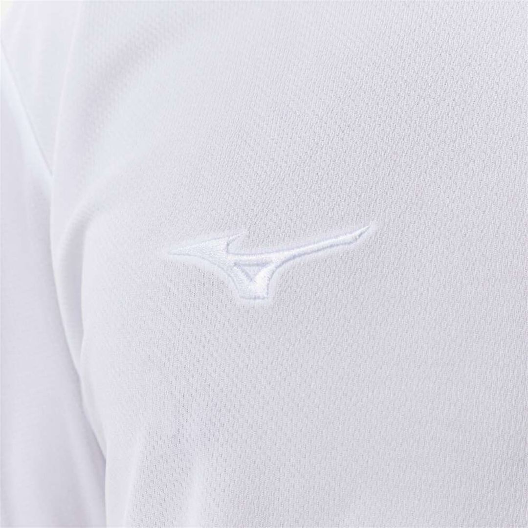 ナビドライTシャツ(半袖／丸首) ホワイト×ホワイト XL