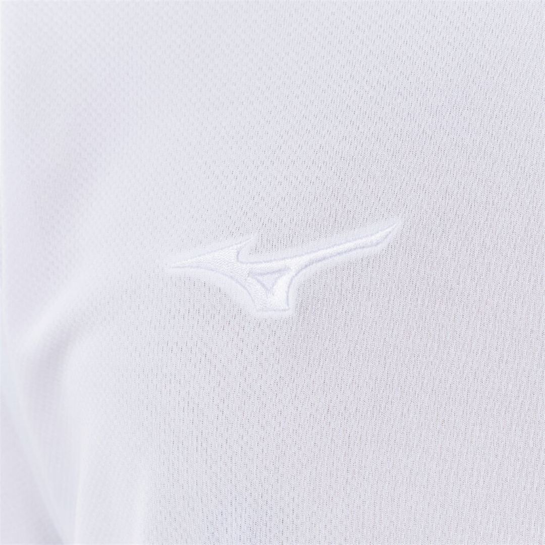 ナビドライTシャツ(長袖／丸首) ホワイト×ホワイト XL