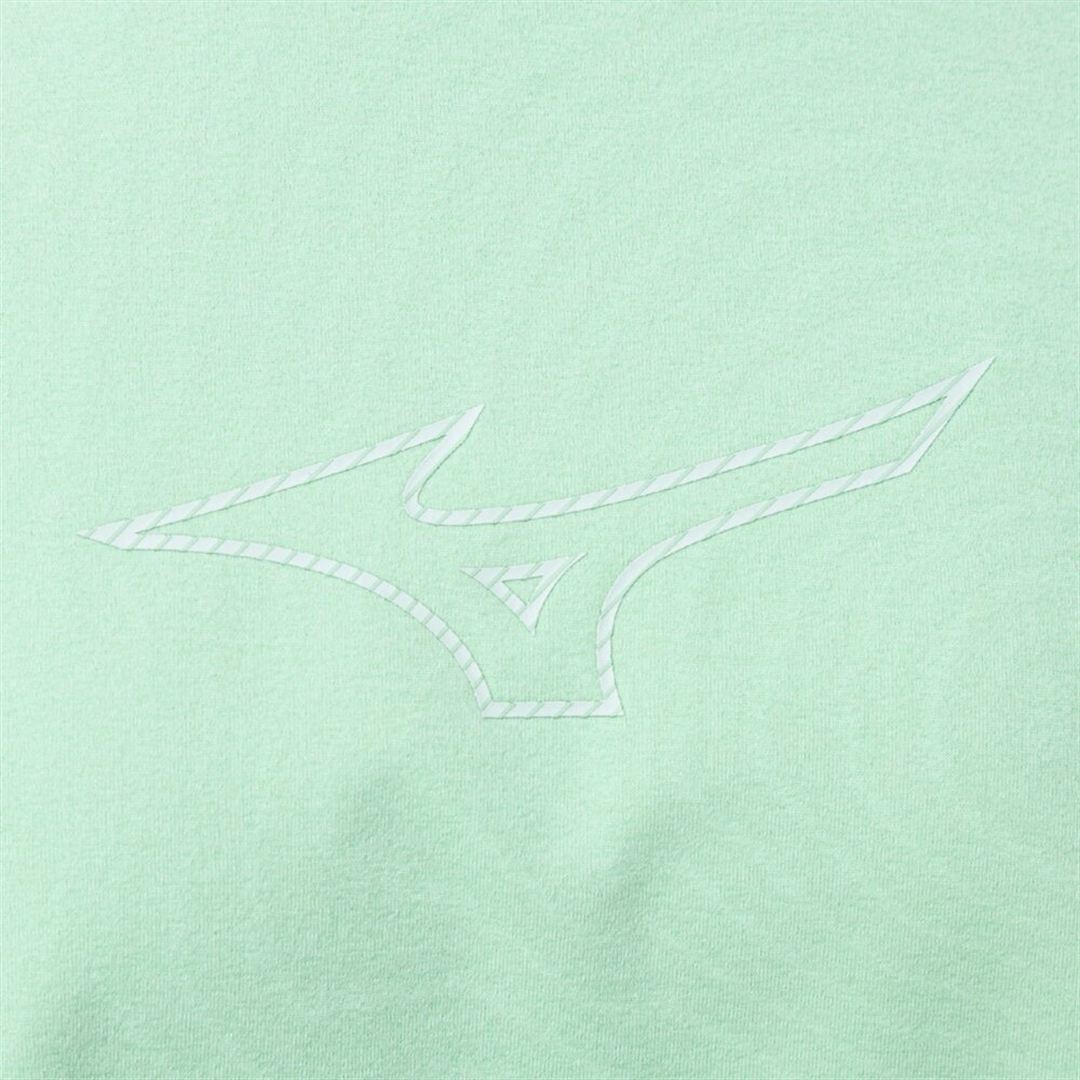 ソフトドライグラフィックTシャツ(ワイドシルエット) アクアグリーン S