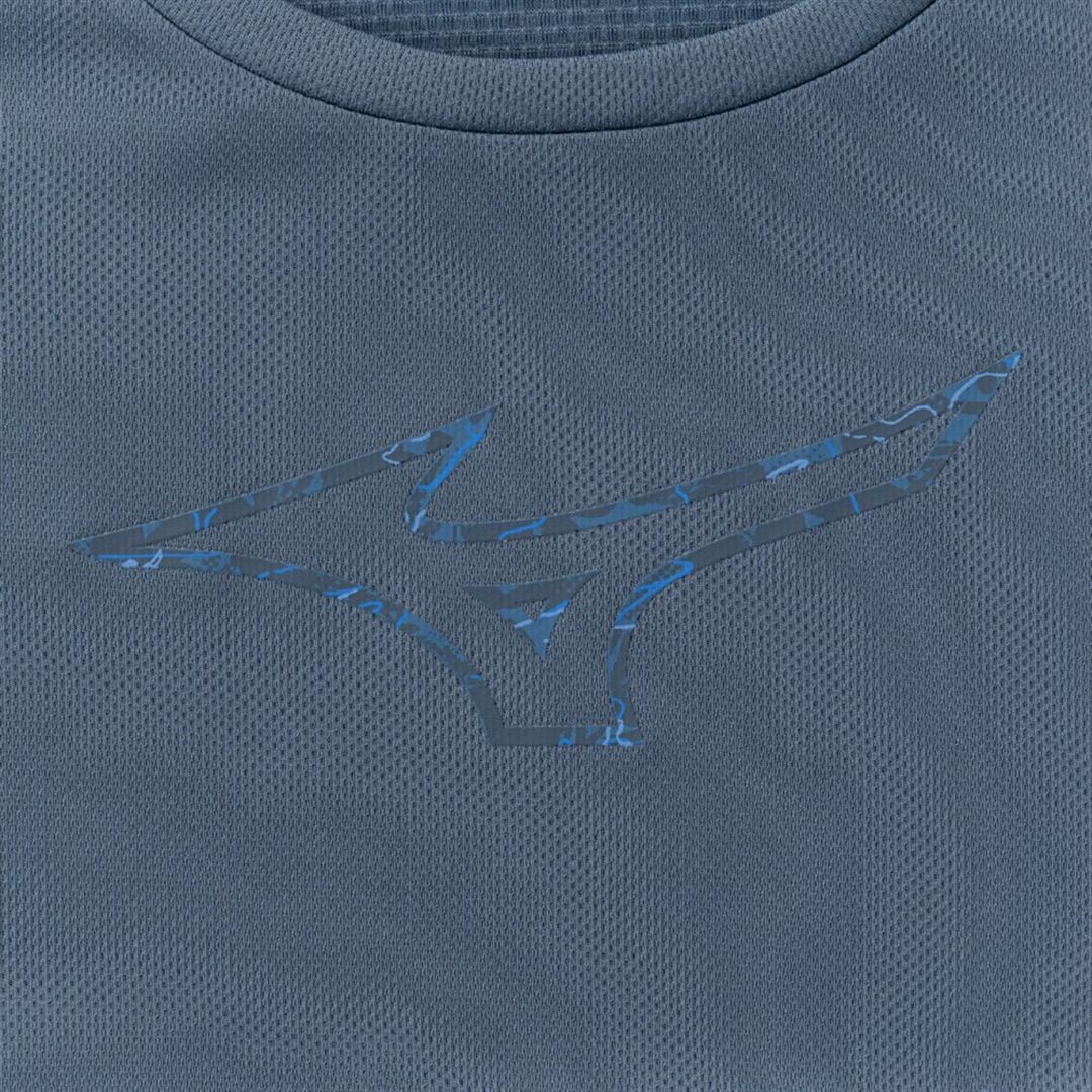 クイックドライTシャツ インディゴ S
