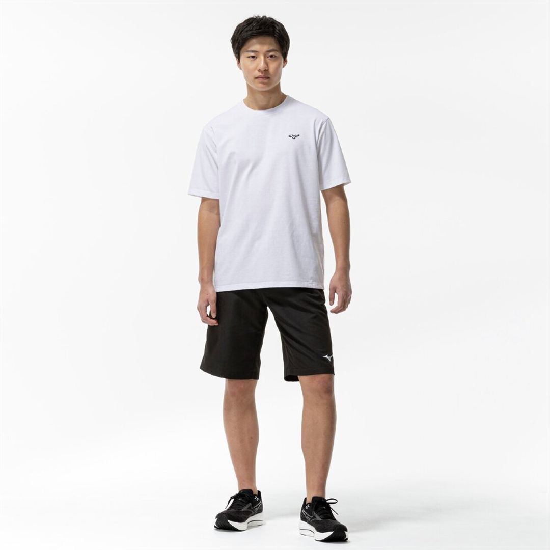 【ミズノ直営限定】THE MZ TEE ワンポイントロゴTシャツ ホワイト XL