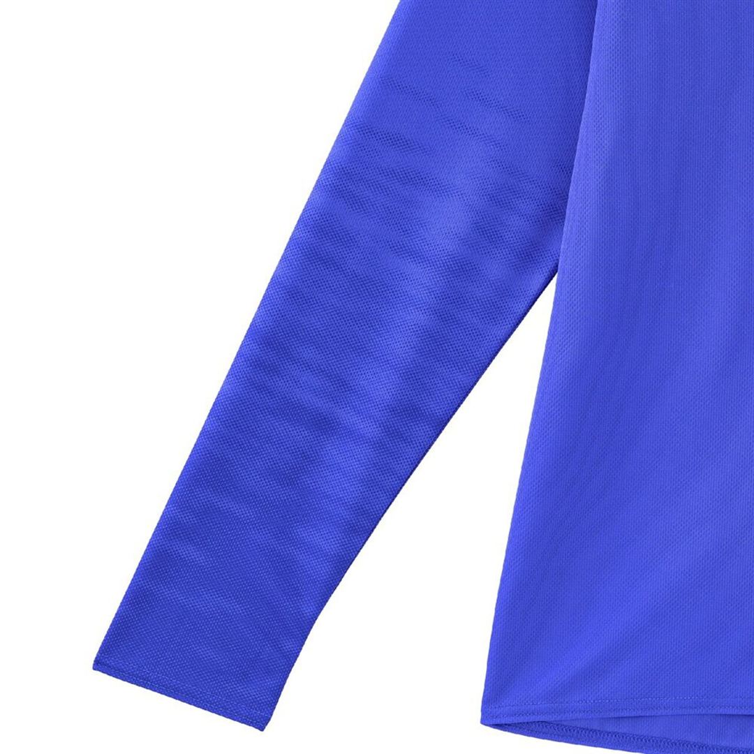 ドライハイブリッドTシャツ(長袖) ダズリングブルー XL