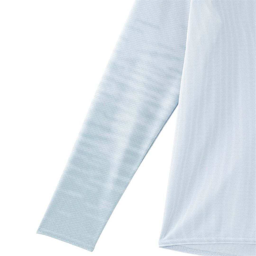ドライハイブリッドTシャツ(長袖) アークティックアイス XL