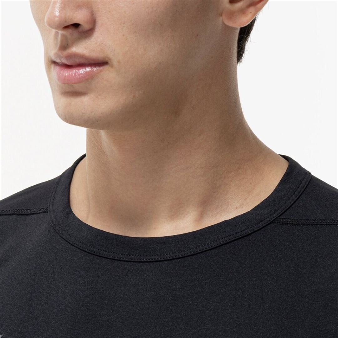 ストレッチソフトドライTシャツ ブラック XL