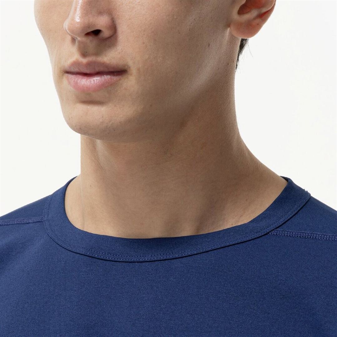 ストレッチソフトドライTシャツ エステートブルー XL