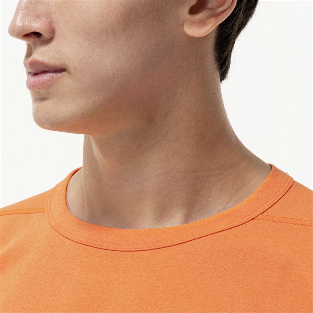 ストレッチソフトドライTシャツ サンセットオレンジ XL