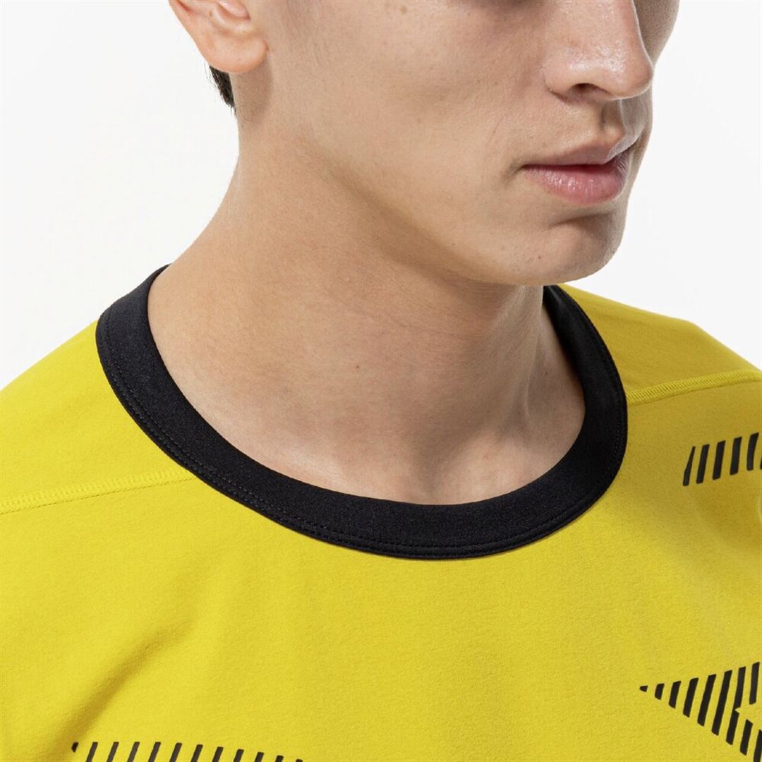 ストレッチソフトドライTシャツ マンゴーイエロー XL
