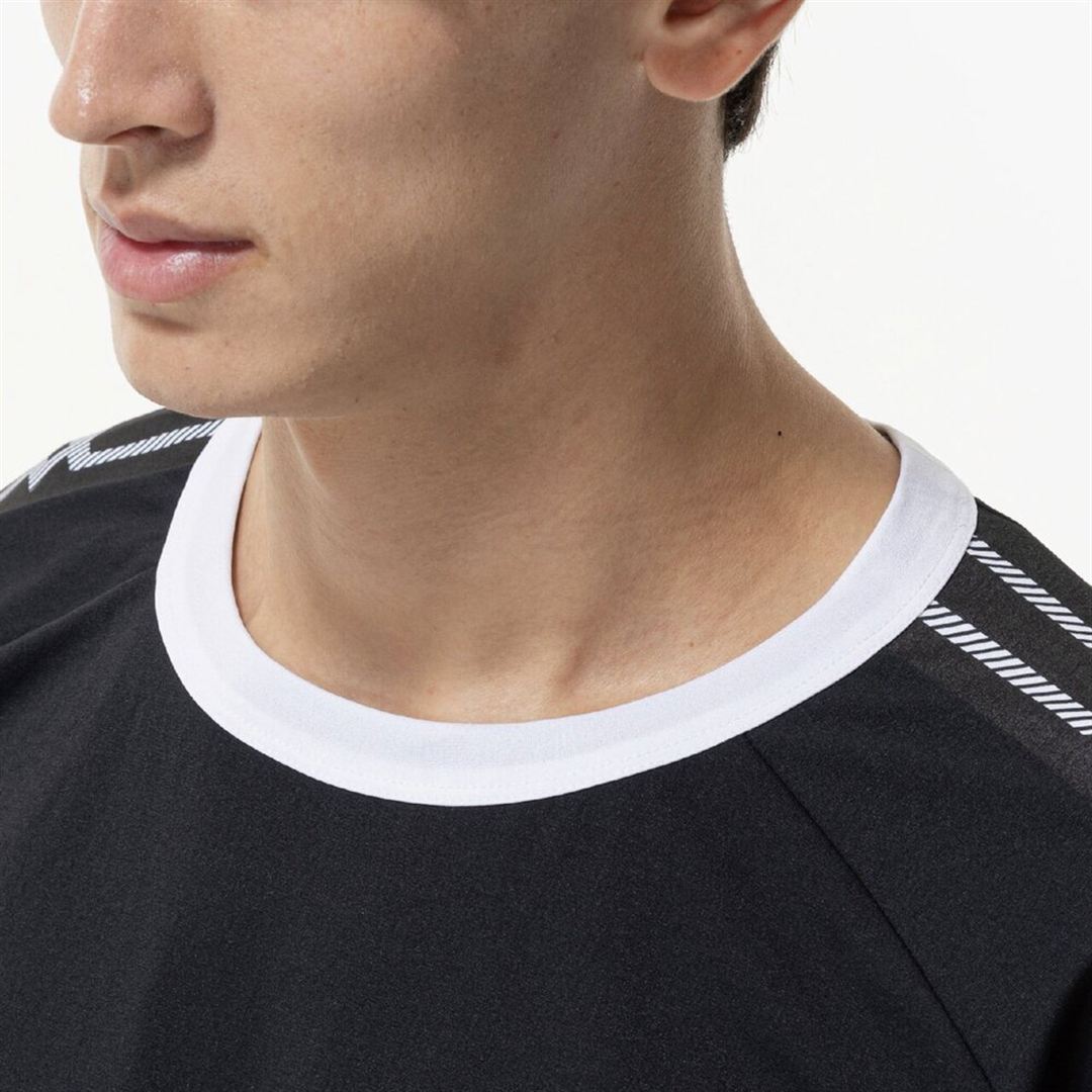 ストレッチソフトドライTシャツ ブラック XL