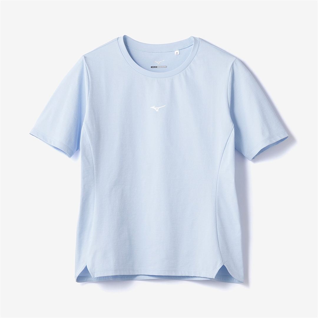 ストレッチソフトドライTシャツ ペールブルー XL