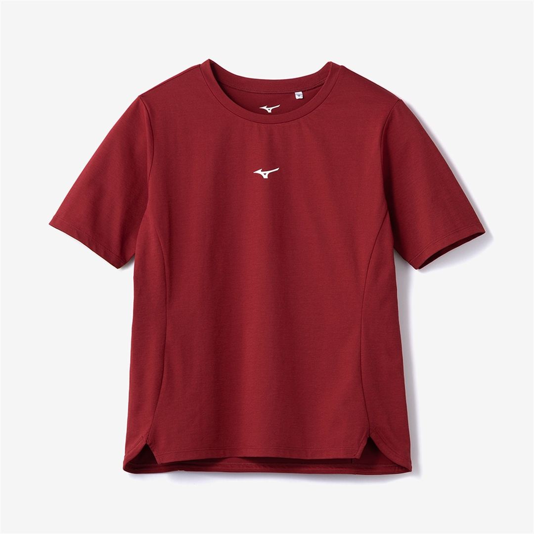 ストレッチソフトドライTシャツ ルバーブレッド XL