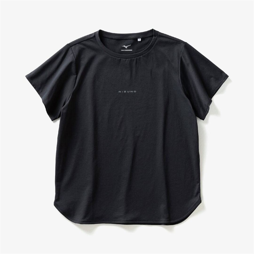 ストレッチソフトドライTシャツ(ワイドシルエット) ブラック S