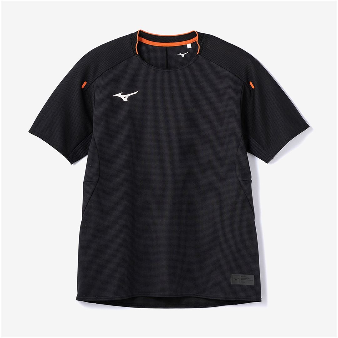 【汗処理／通気】ドライエアロフローTシャツ ブラック XS