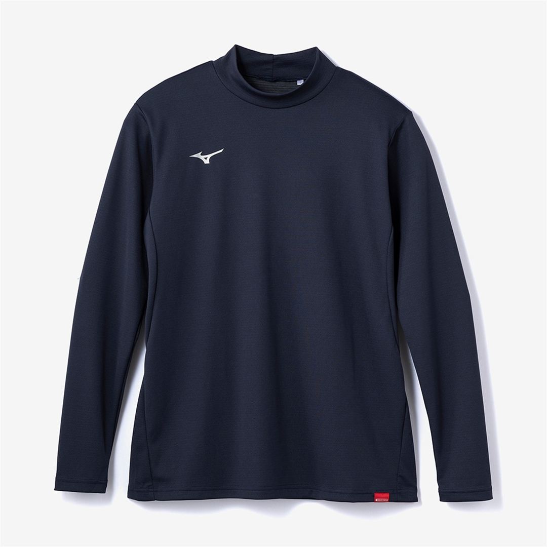 【吸湿発熱】ブレスサーモTシャツ(長袖) ディープネイビー XL