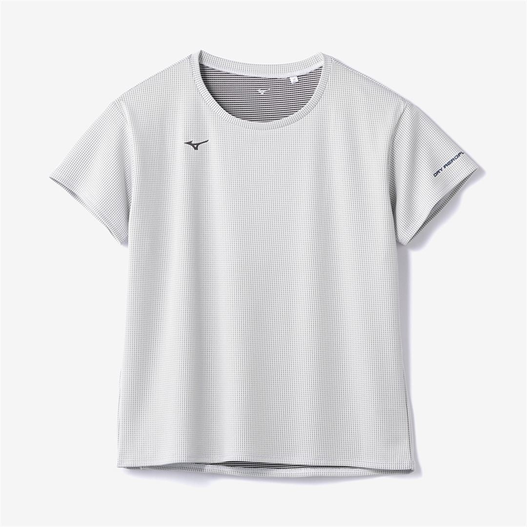 【汗処理／通気】ドライエアロフローTシャツ(ワイドシルエット) スノーホワイト S