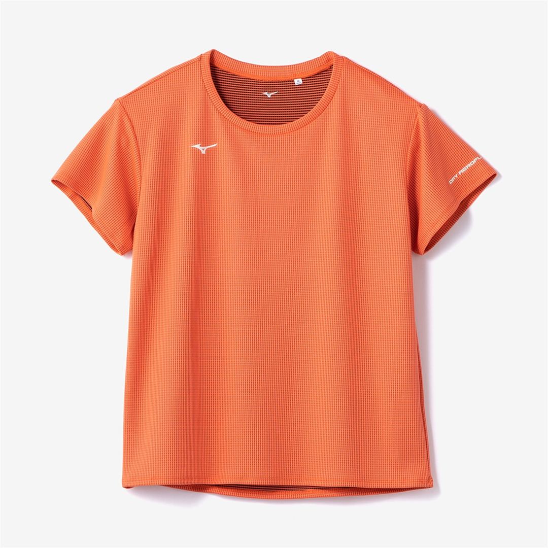 【汗処理／通気】ドライエアロフローTシャツ(ワイドシルエット) サンストーンオレンジ XL
