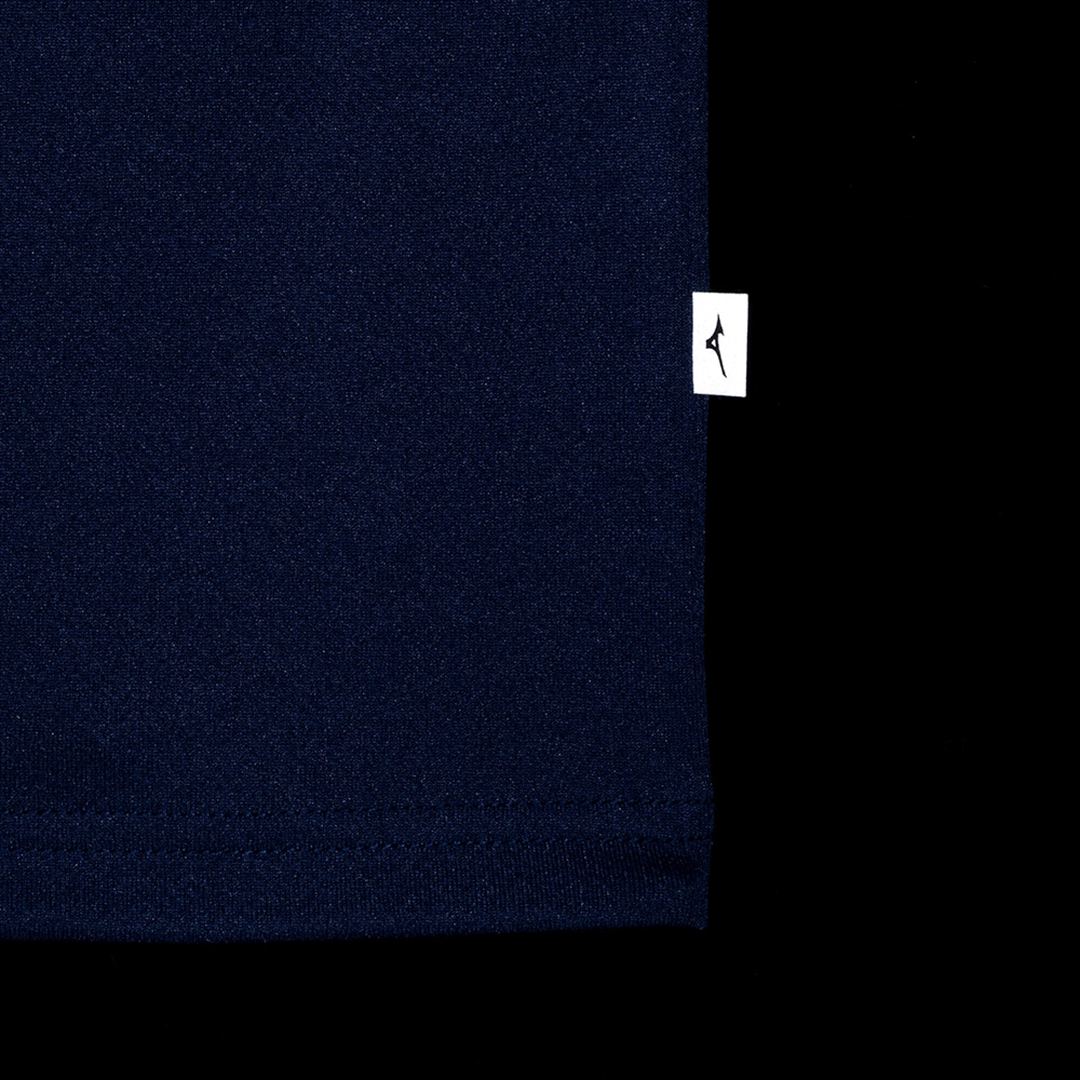 【抗菌防臭／防汚】GACHI Tシャツ(長袖) インシグニアブルー 120