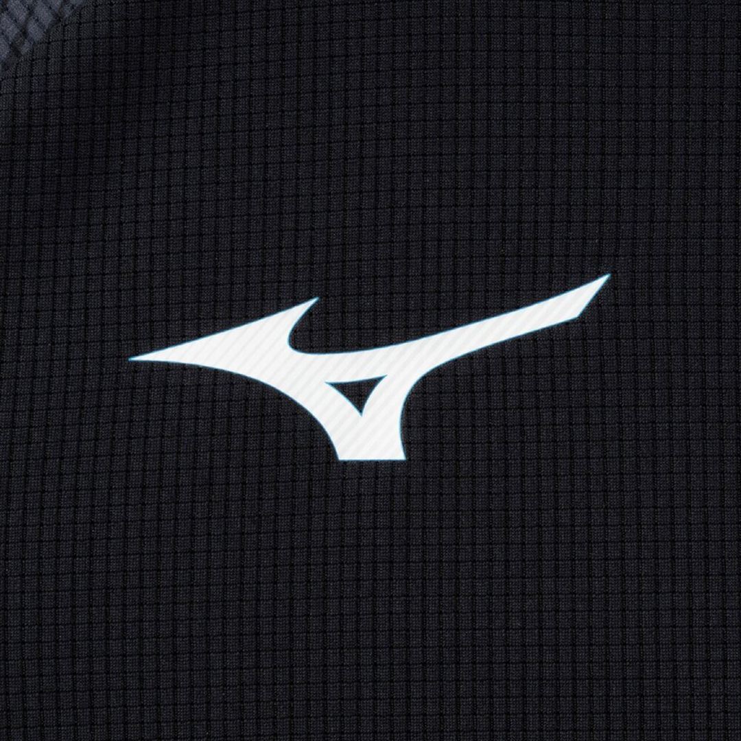 【汗処理／通気】オーセンティック ドライエアロフローTシャツ ブラック S