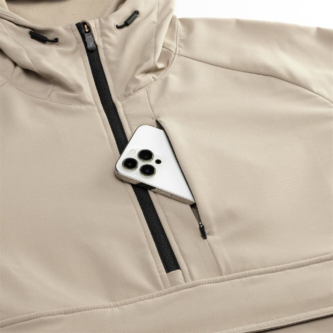 アノラックストレッチジャケット ヴィンテージカーキ S