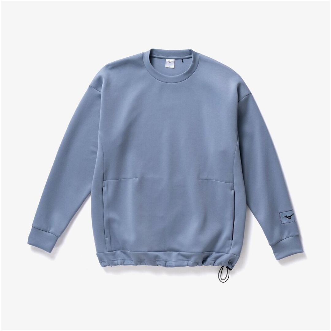 ルーズフィットスウェットクルー ワイルドウインドブルー XS