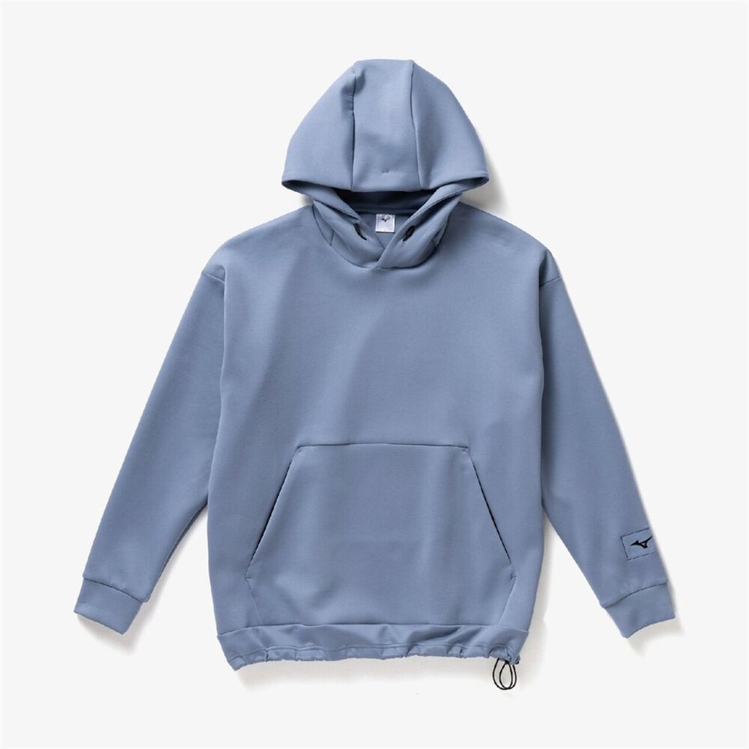 ルーズフィットスウェットフーディ ワイルドウインドブルー XS