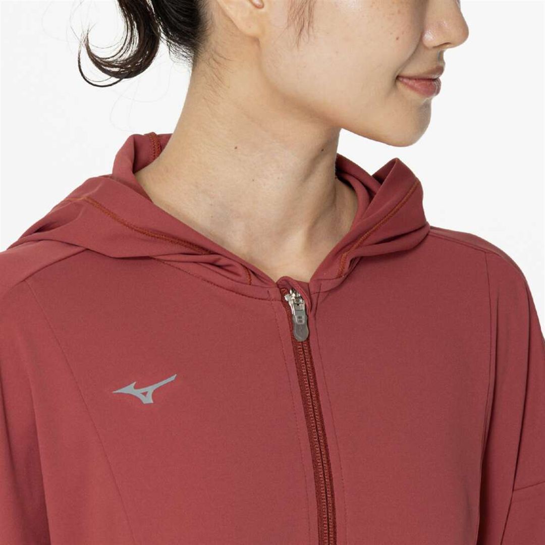 ストレッチスムースフーディ マルサラワイン M