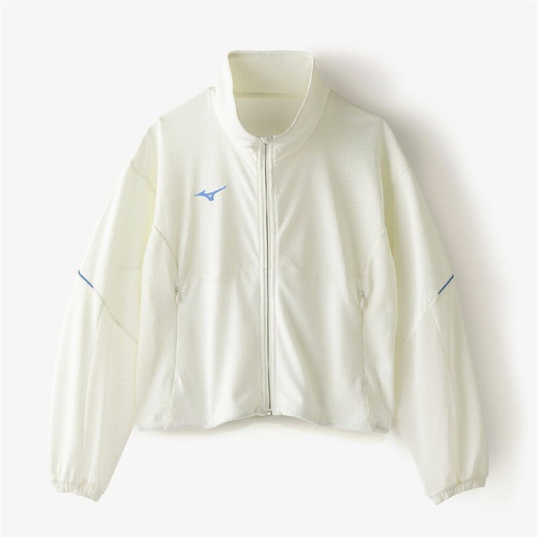 【汗処理／通気】ドライエアロフロージャカードジャケット ソフトサンドイエロー XL