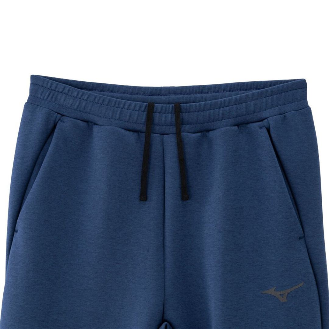 ストレッチスウェットスリムパンツ エステートブルー杢 XS
