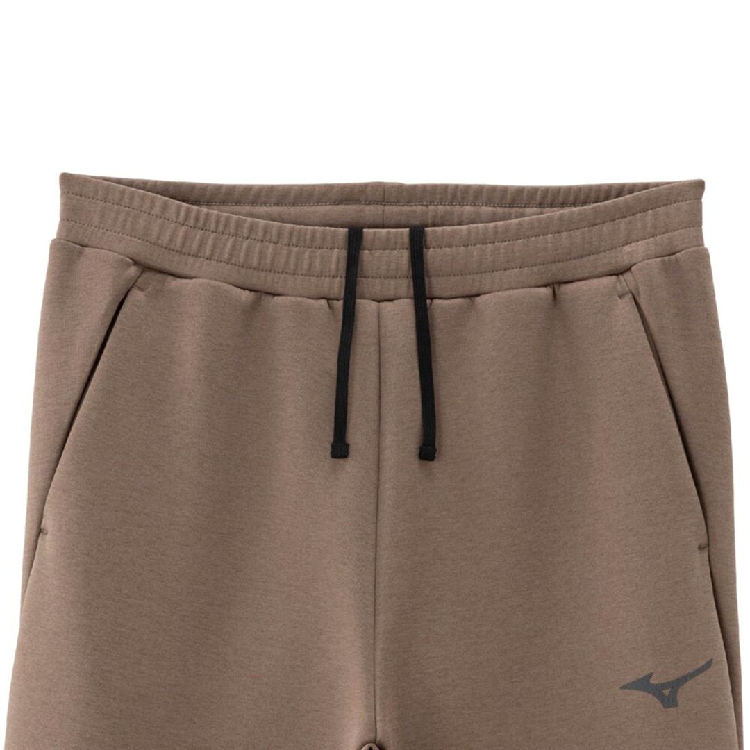 ストレッチスウェットスリムパンツ キャメル杢 XS