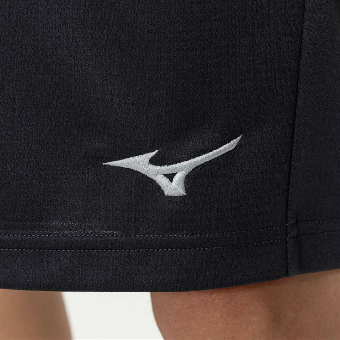 ナビドライニットハーフパンツ チャコールグレー×シルバー XL