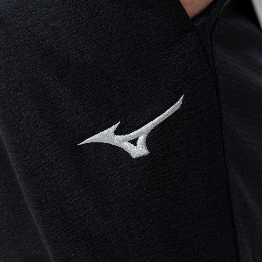 ナビドライニットロングパンツ ブラック×シルバー XL