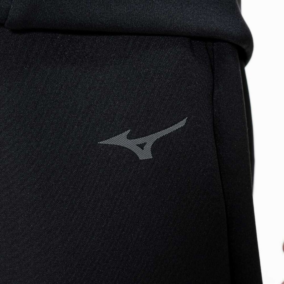 ストレッチスウェットアンクル丈パンツ ブラック XL