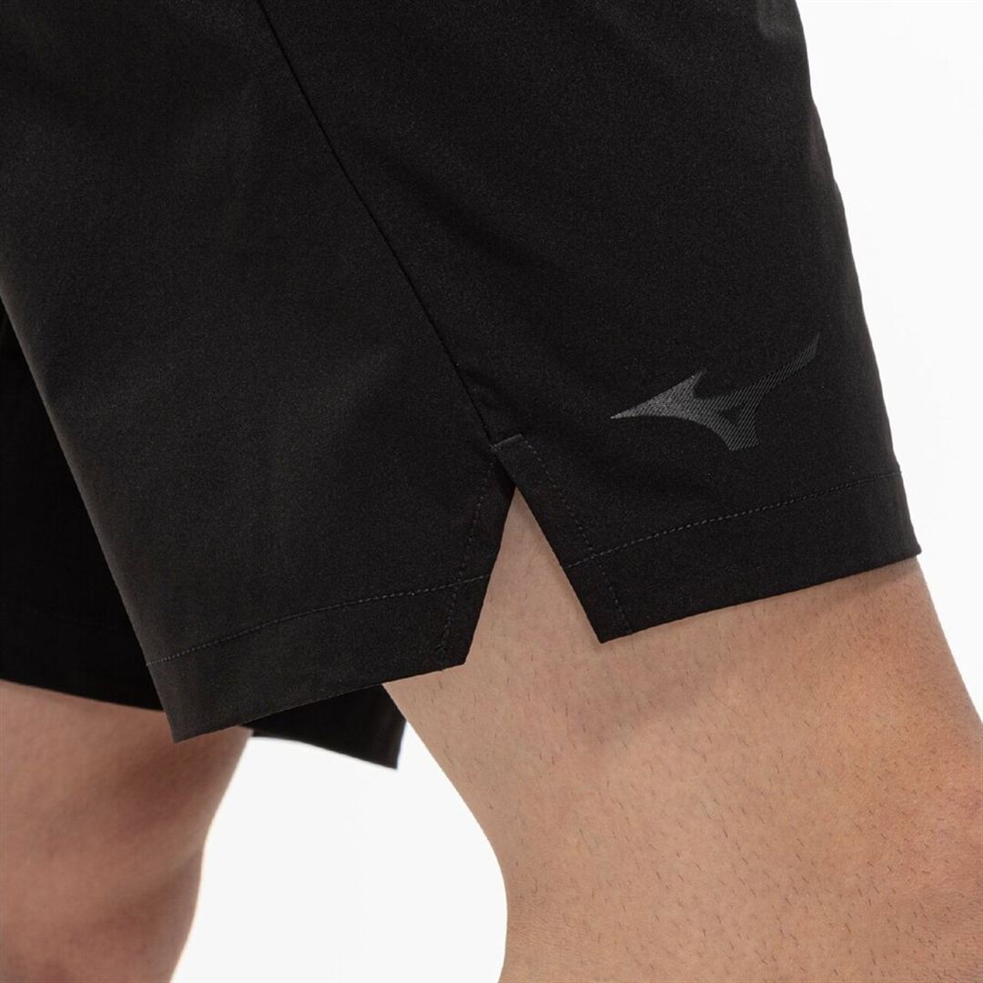 ストレッチウーブンハーフパンツ ブラック XL