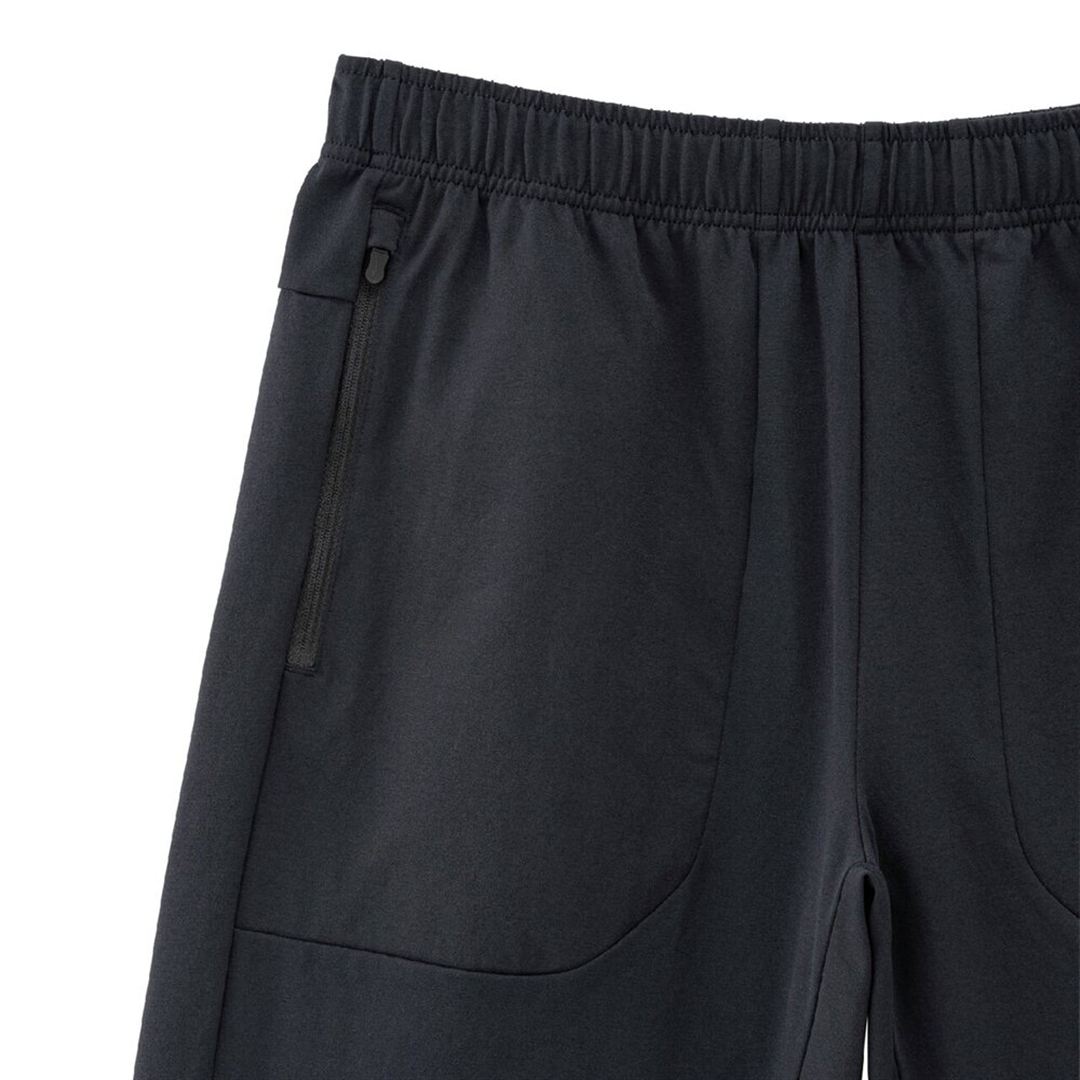 ストレッチソフトドライハーフパンツ ブラック XL